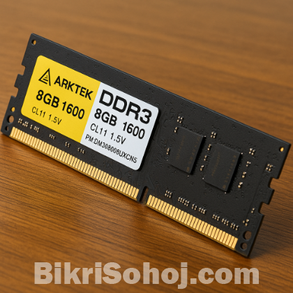 ARKTEK DDR3 8GB 1600MHz Desktop RAM